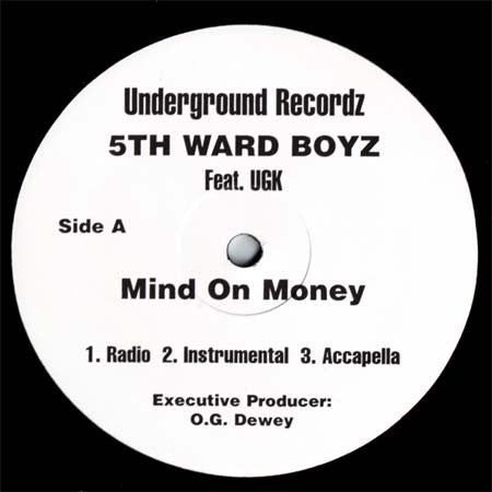 5th Ward Boyz - Recognize The Mob (NM or M-) (Vinyl LP)