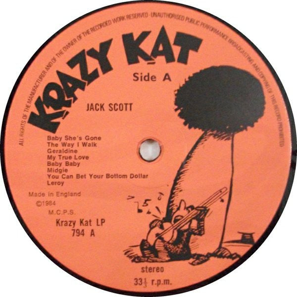 Scott, Jack - Jack Scott (VG+) (Vinyl LP)