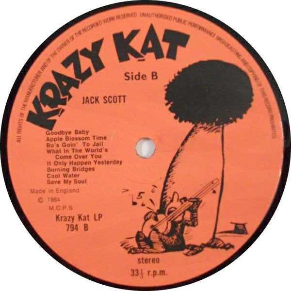 Scott, Jack - Jack Scott (VG+) (Vinyl LP)