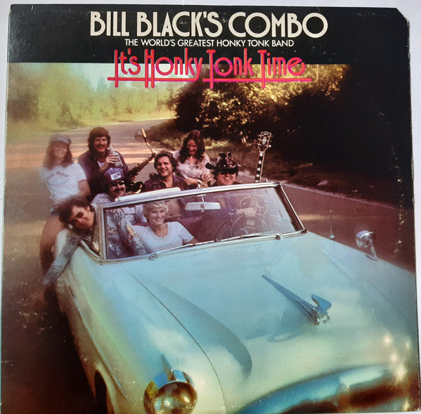 Black's, Bill Combo - It's Honky Tonk Time (Vinyl, VG+) (Vinyl LP)