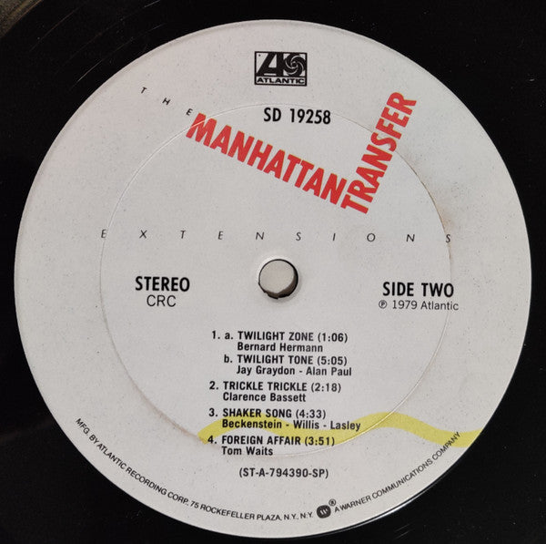 Manhattan Transfer - Extensions (Vinyl, VG+) (Vinyl LP)