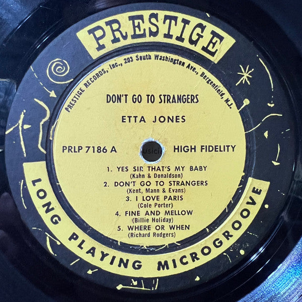 Jones, Etta - Don't Go To Strangers (Vinyl, VG) (Vinyl LP)