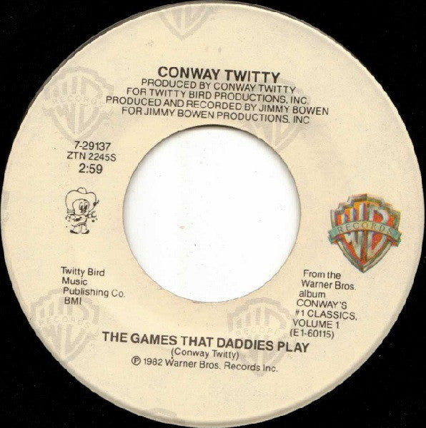 Twitty, Conway - Ain't She Somethin' Else (VG) (Vinyl LP)