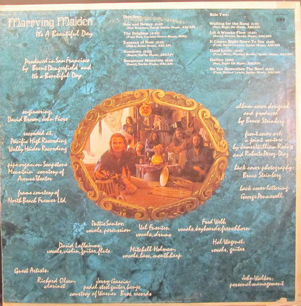 It's A Beautiful Day - Marrying Maiden (VG+) (Vinyl LP)
