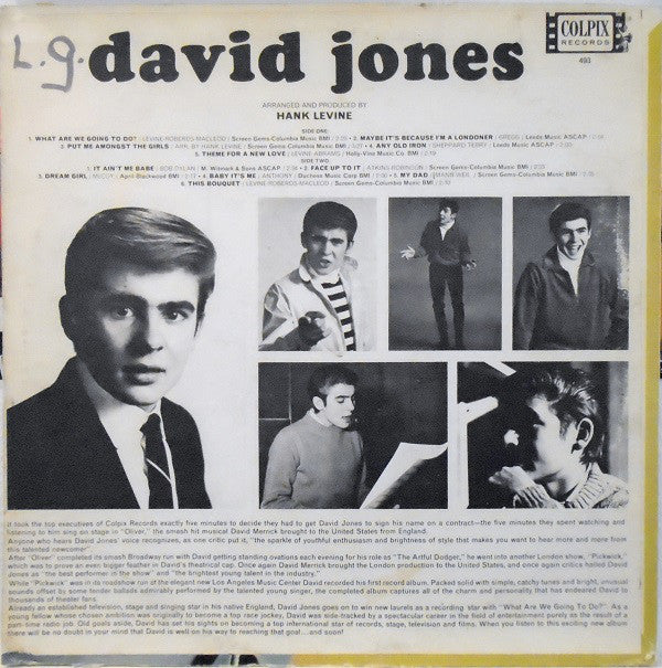 Jones, David - David Jones (VG) (Vinyl LP)