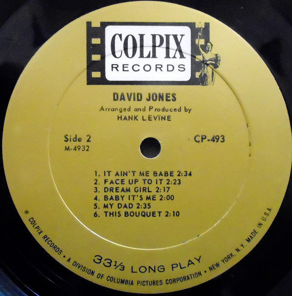 Jones, David - David Jones (VG) (Vinyl LP)