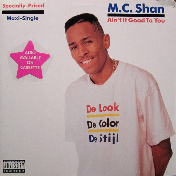 M.C. Shan - Ain't It Good To You (NM or M-) (Vinyl LP)