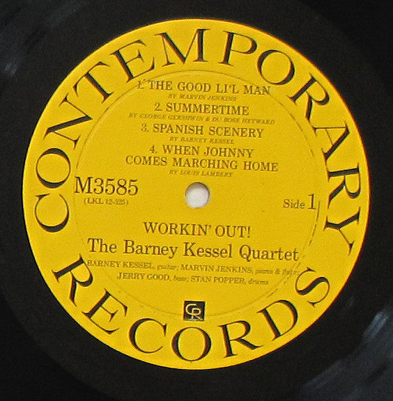 Kessel, Barney Quartet - Workin' Out (VG+) (Vinyl LP)