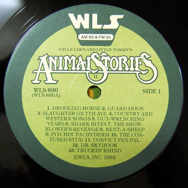 Uncle Lar' And Li'l Tommy - Animal Stories Volume II (Vinyl, VG+) (Vinyl LP)