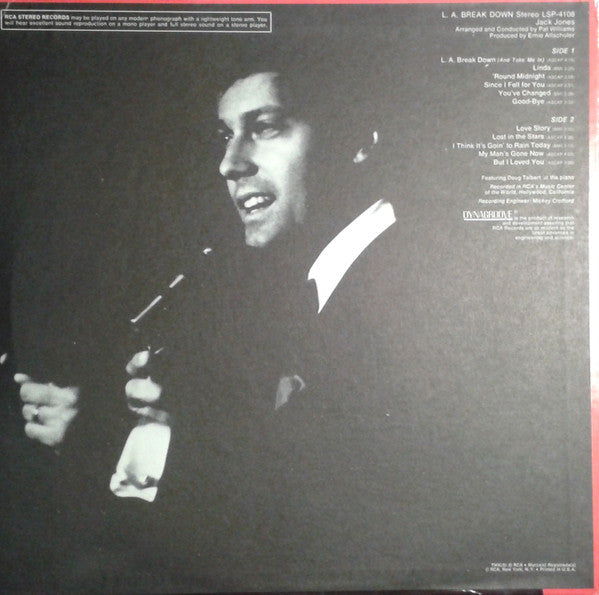 Jones, Jack - L. A. Break Down (VG) (Vinyl LP)