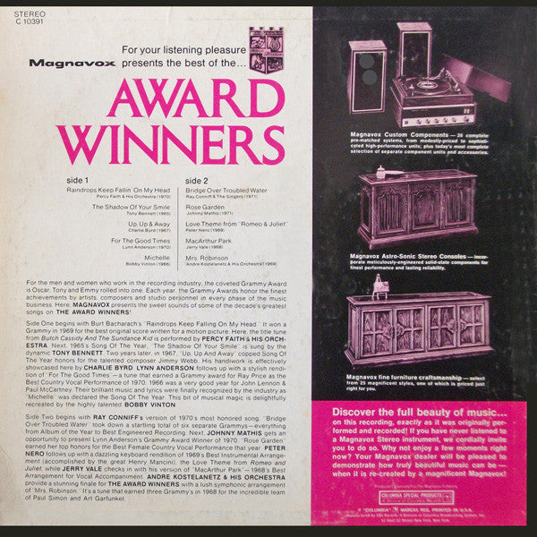 Various - The Award Winners (VG+) (Vinyl LP)