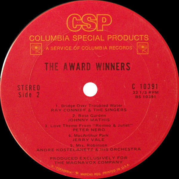 Various - The Award Winners (VG+) (Vinyl LP)
