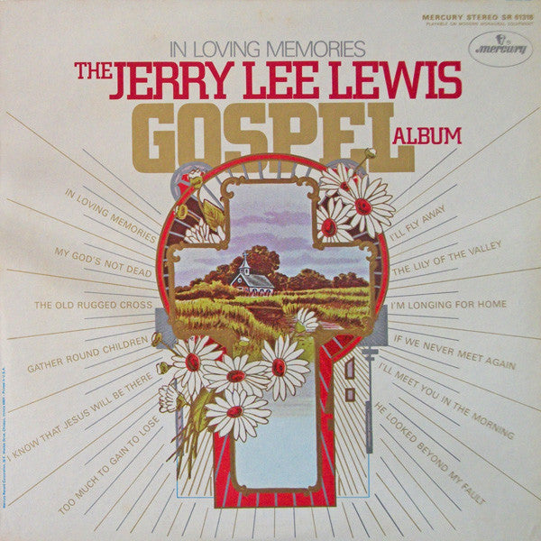 Lewis, Jerry Lee - In Loving Memories (The Jerry Lee Lewis Gospel Album) (VG+) (Vinyl LP)