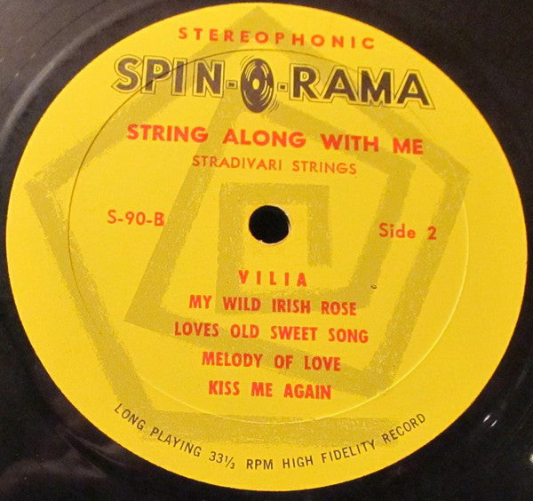 Stradivari Strings - String Along With Me (VG) (Vinyl LP)