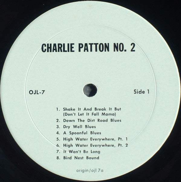 Patton, Charlie - The Immortal Charlie Patton Number 2 (Vinyl, M) (Vinyl LP)