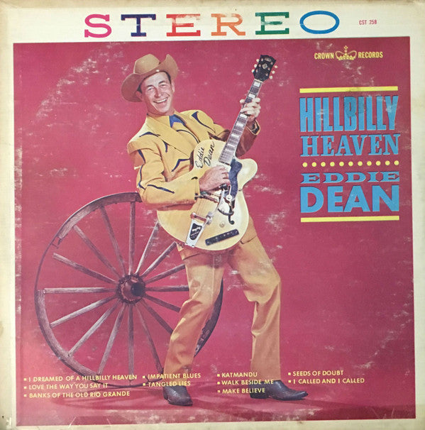 Dean, Eddie - Hillbilly Heaven (VG) (Vinyl LP)