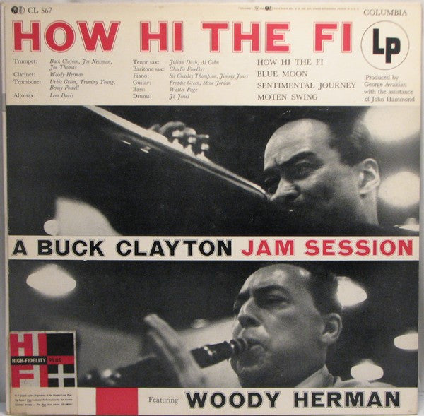 Clayton, Buck Featuring Woody Herman - How Hi The Fi (VG) (Vinyl LP)