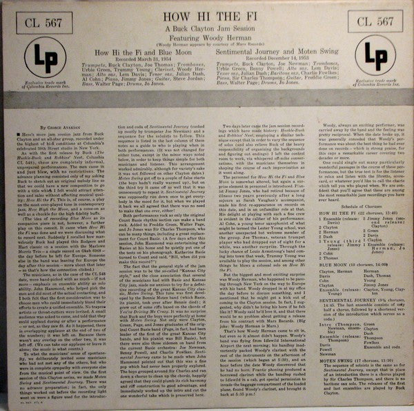 Clayton, Buck Featuring Woody Herman - How Hi The Fi (VG) (Vinyl LP)