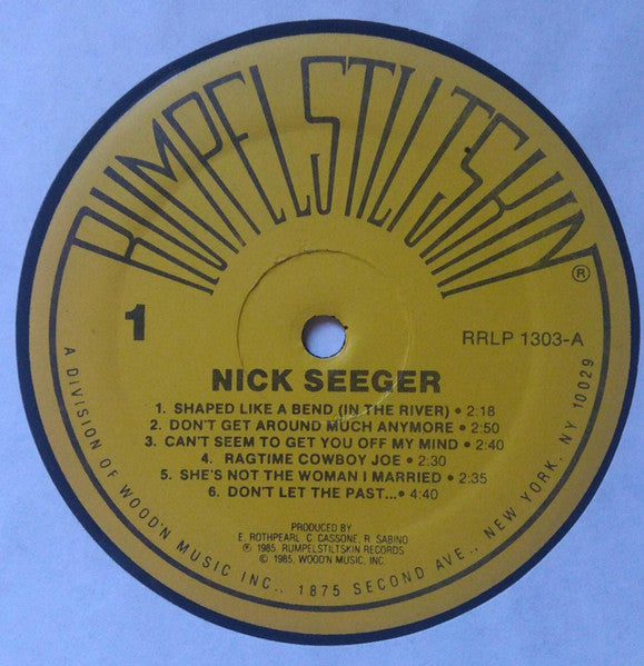 Seeger, Nick - Nick Seeger (Vinyl, M) (Vinyl LP)