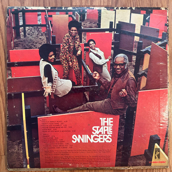 Staple Singers - The Staple Swingers (Vinyl, VG) (Vinyl LP)
