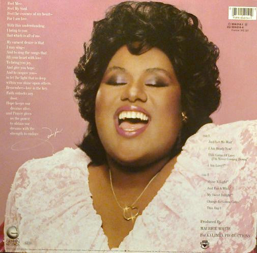 Holliday, Jennifer - Feel My Soul (VG+) (Vinyl LP)