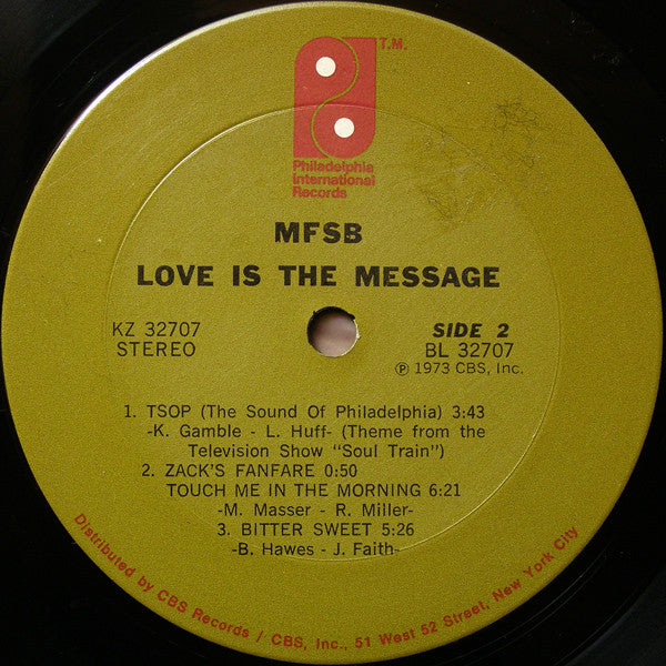 MFSB - Love Is The Message (NM or M-) (Vinyl LP)