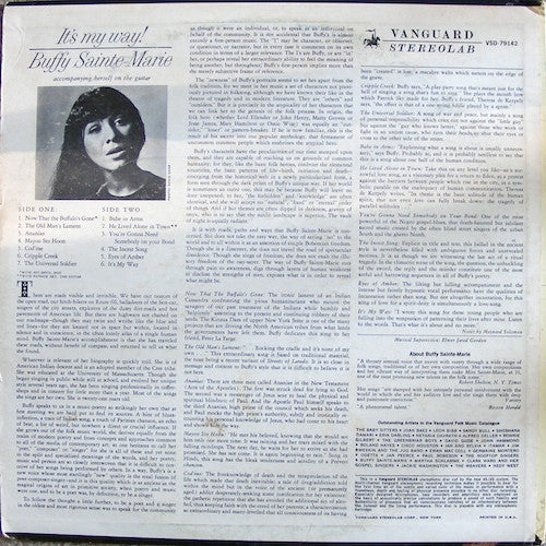 Sainte-Marie, Buffy - It's My Way! (VG+) (Vinyl LP)