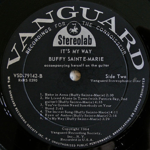 Sainte-Marie, Buffy - It's My Way! (VG+) (Vinyl LP)