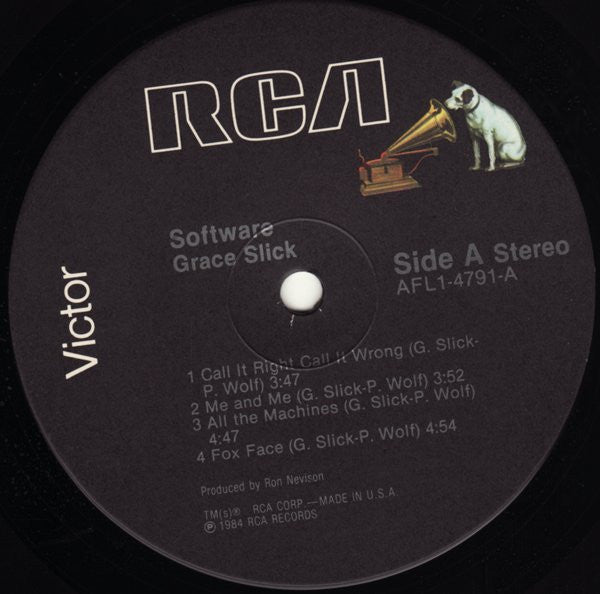 Slick, Grace - Software (M) (Vinyl LP)