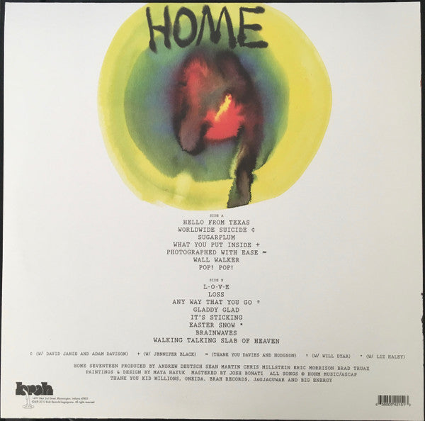 Home - Seventeen (M) (Vinyl LP)