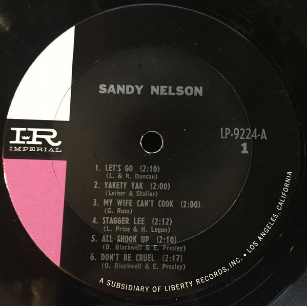 Nelson, Sandy - The Best Of The Beats (VG) (Vinyl LP)