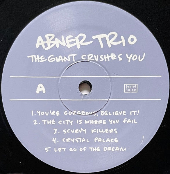 Abner Trio - The Giant Crushes You (Vinyl, VG+) (Vinyl LP)
