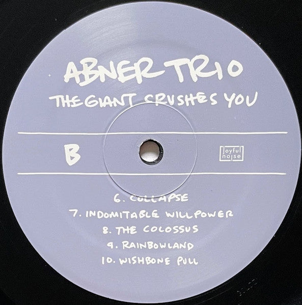Abner Trio - The Giant Crushes You (Vinyl, VG+) (Vinyl LP)