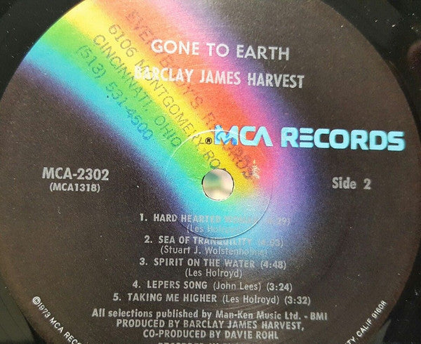 Barclay James Harvest - Gone To Earth (VG) (Vinyl LP)