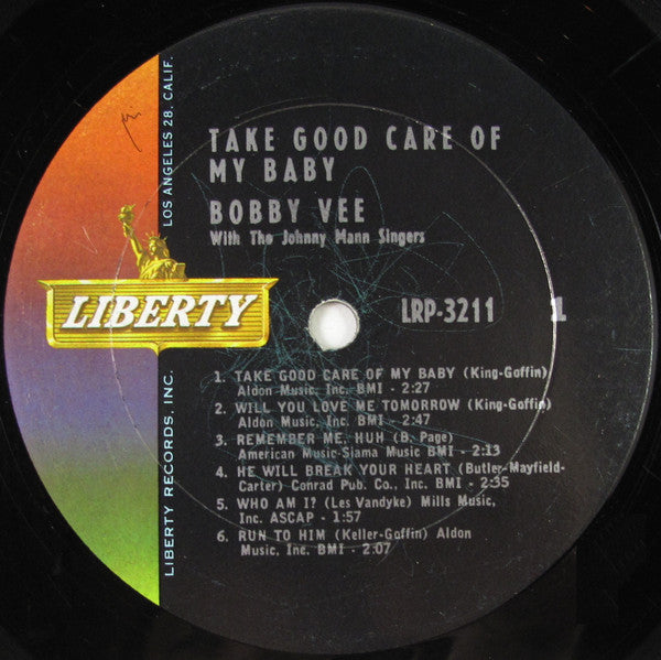 Vee, Bobby - Take Good Care Of My Baby (VG) (Vinyl LP)