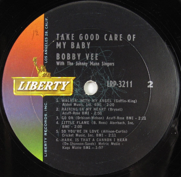 Vee, Bobby - Take Good Care Of My Baby (VG) (Vinyl LP)