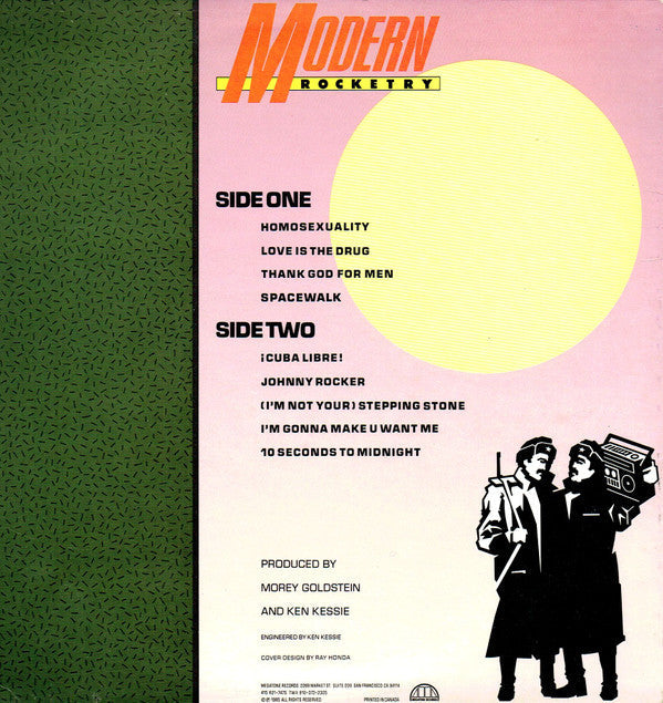 Modern Rocketry - Modern Rocketry (NM or M-) (Vinyl LP)