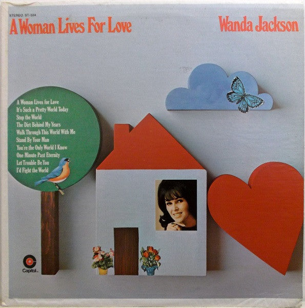 Jackson, Wanda - A Woman Lives For Love (NM or M-) (Vinyl LP)