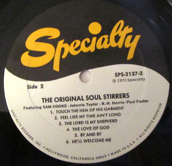 Original Soul Stirrers Featuring Sam Cooke - The Original Soul Stirrers Featuring Sam Cooke (Vinyl, VG+) (Vinyl LP)