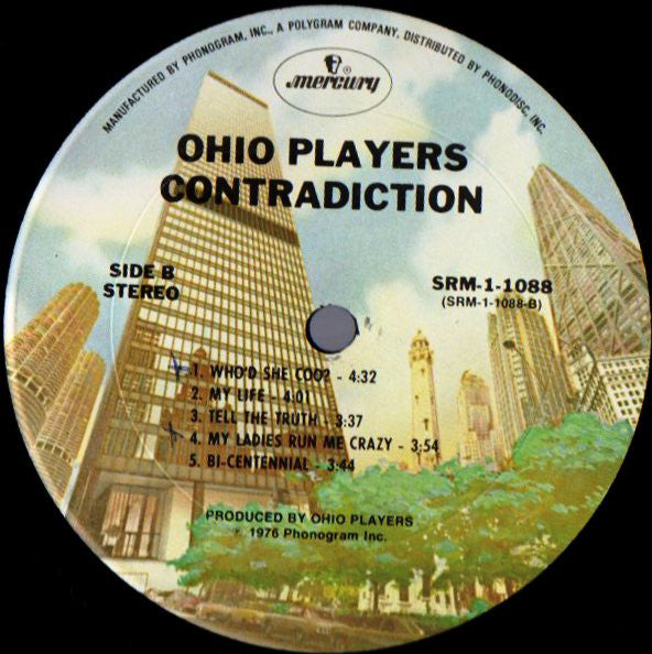 Ohio Players - Contradiction (Vinyl, VG+) (Vinyl LP)