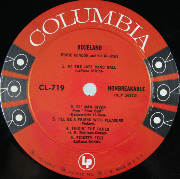 Condon, Eddie And His All-Stars - Bixieland (Vinyl, VG) (Vinyl LP)