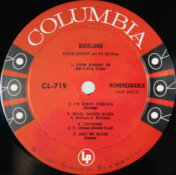 Condon, Eddie And His All-Stars - Bixieland (Vinyl, VG) (Vinyl LP)