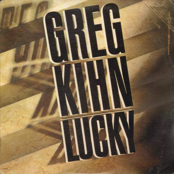 Kihn, Greg - Lucky (VG+) (Vinyl LP)