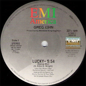 Kihn, Greg - Lucky (VG+) (Vinyl LP)