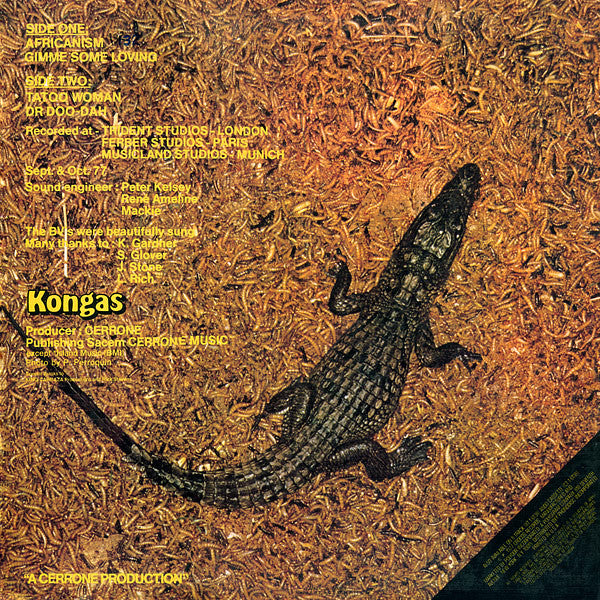 Kongas - Africanism (VG) (Vinyl LP)