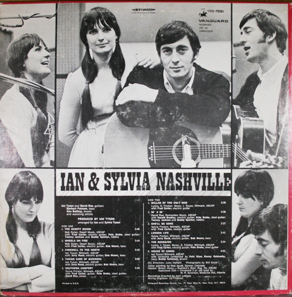Ian & Sylvia - Nashville (NM or M-) (Vinyl LP)