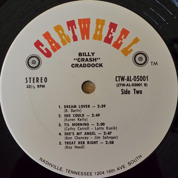 Craddock, Billy 'Crash'  - You Better Move On (NM or M-) (Vinyl LP)