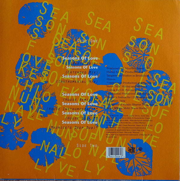Nunnally, Keith - Seasons Of Love (VG+) (Vinyl LP)