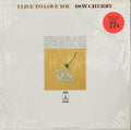 Cherry, Don  - I Live To Love You (VG) (Vinyl LP)