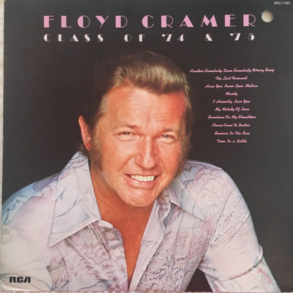 Cramer, Floyd - Class Of 74 & 75 (VG+) (Vinyl LP)